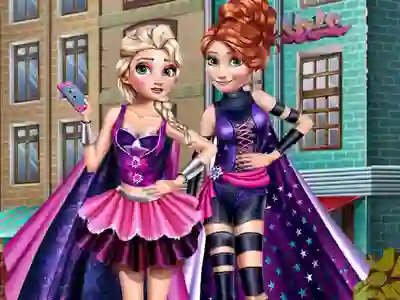Superhero Spring Princess Dress Up — free online game