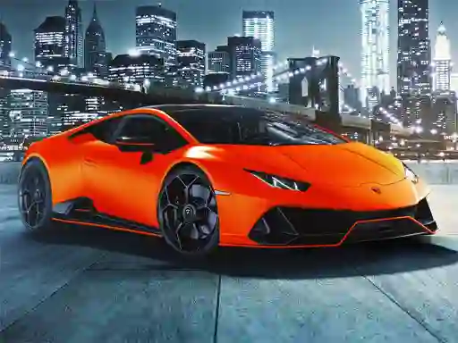 Lamborghini Huracan Evo Puzzle — free online game