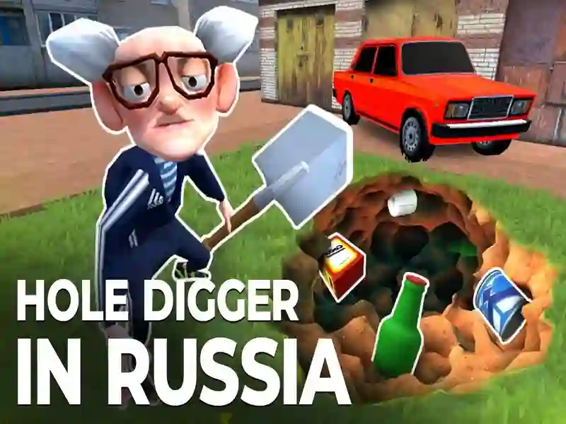 Dig a hole in Russia