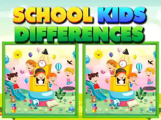 School Kids Differences — free online game