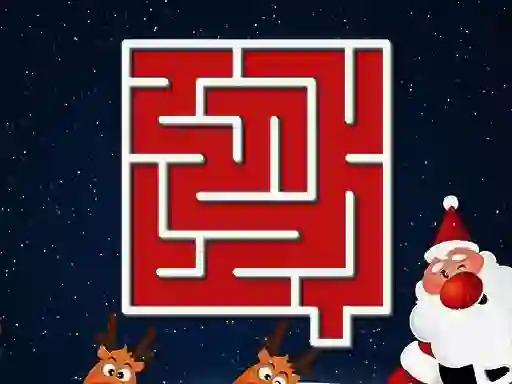 Christmas Maze — free online game