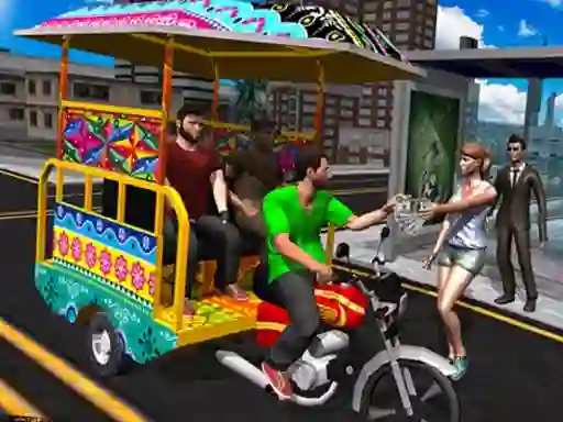 TukTuk Chingchi Rickshaw 3D — free online game