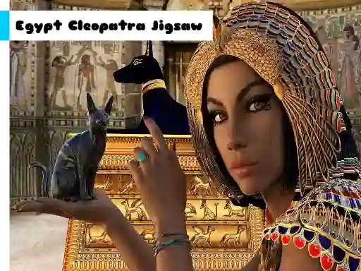 Egypt Cleopatra Jigsaw — jogo online grátis