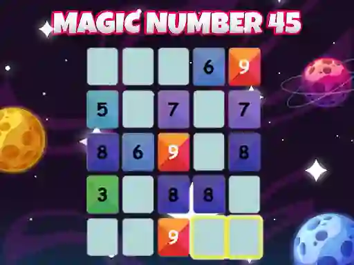 Magic Number 45 — free online game
