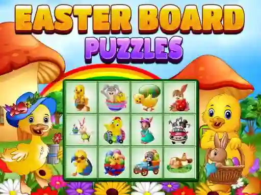 Easter Board Puzzles — безплатна онлайн игра