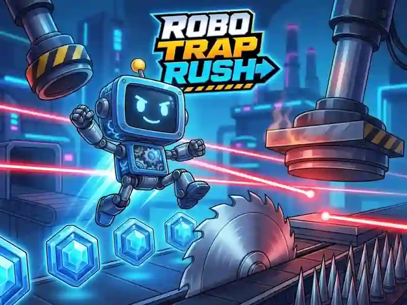 खेल Robo Trap Rush ऑनलाइन