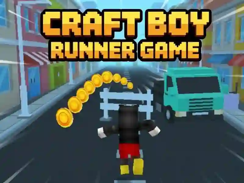 Craft Boy Runner Game Craft Boy Runner Game