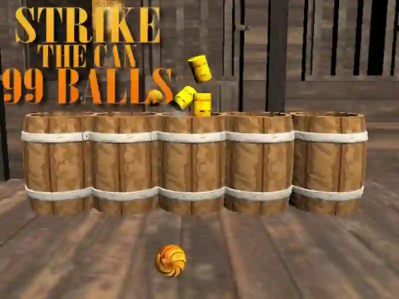 Strike The Can Game