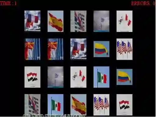 Memorize the flags — free online game