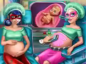 Hero BFFS Pregnant Check Up — free online game