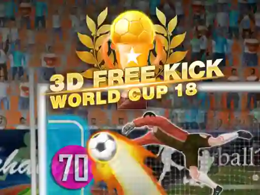 3D Free Kick World Cup 18 — free online game