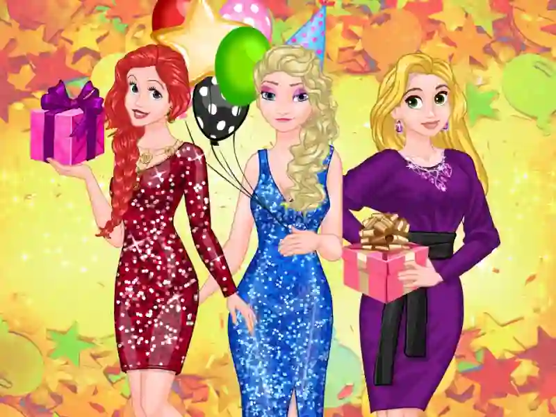 Frosty Princess Party Surprise — free online game