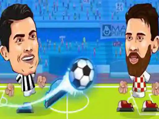 Puppet Soccer - Big Head Football — free online game