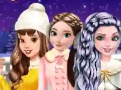 Princesses Go Ice Skating — free online game