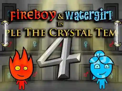 Fireboy and Watergirl 4: Crystal Temple — لعبة مجانية اون لاين