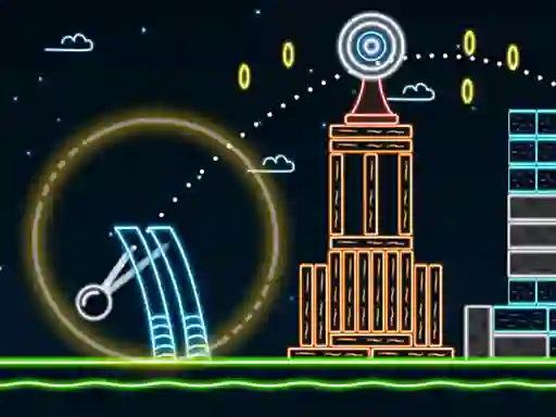 Neon Catapult — free online game