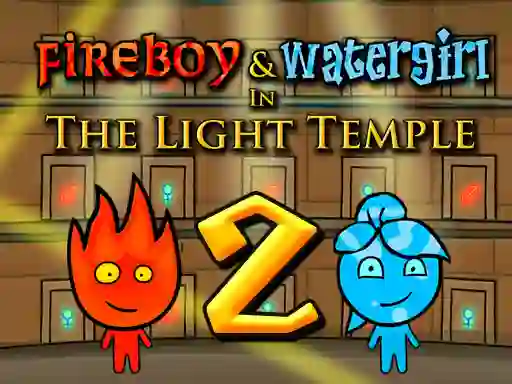 Fireboy and Watergirl 2: The Light Temple — free online game