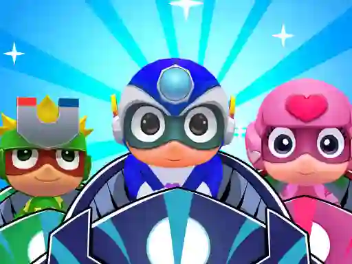 Masks Heroes Racing Kid — free online game