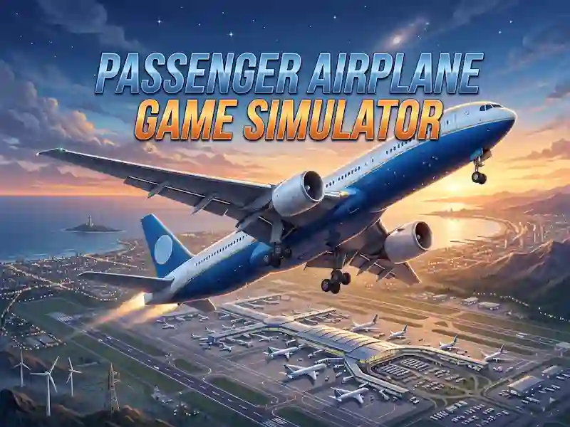 Passenger Airplane Game Simulator