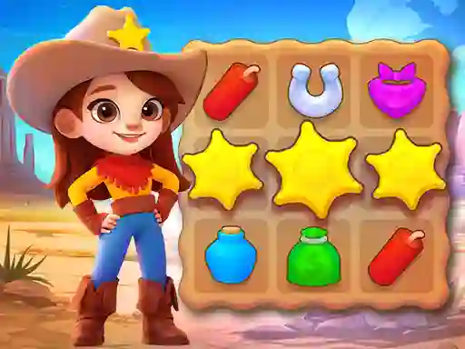 खेल Wild West Match ऑनलाइन