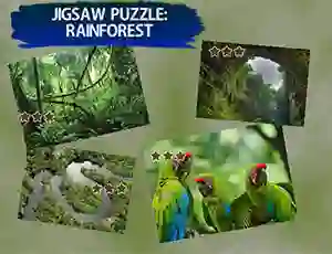 Permainan Jigsaw Puzzle Rain Forest  secara online