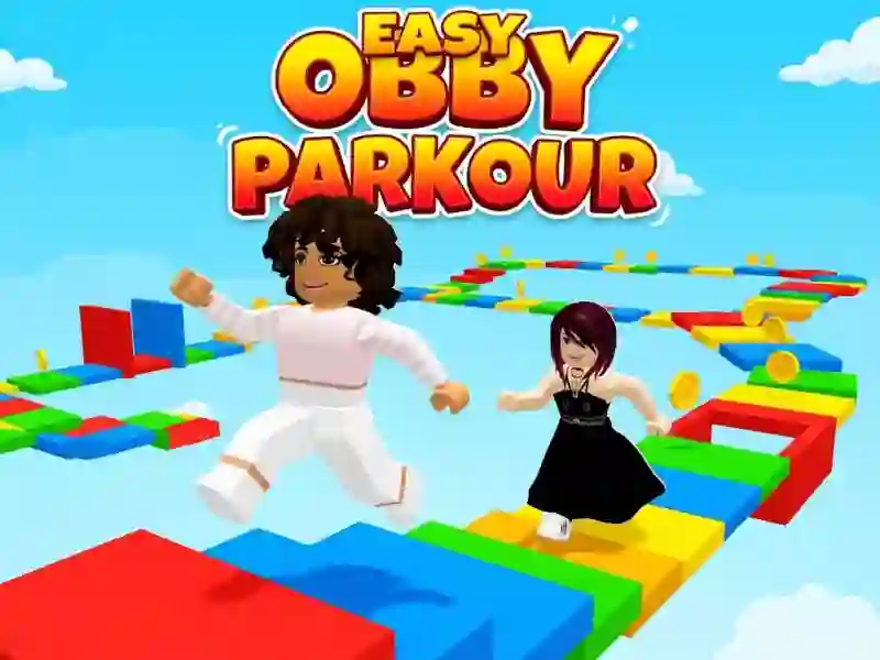 Logħba Easy Obby Parkour onlajn