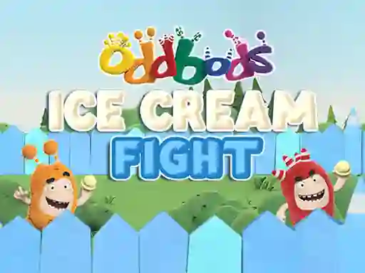 Oddbods Ice Cream Fight — free online game