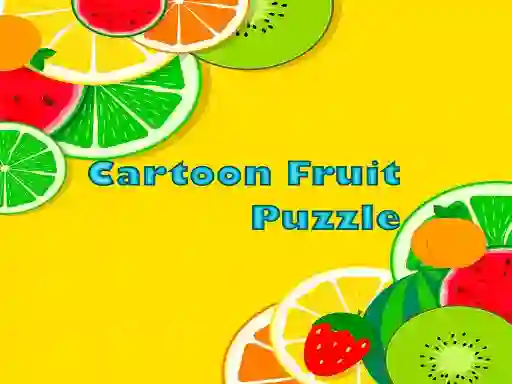 Gioco Cartoon Fruit Puzzle in linea
