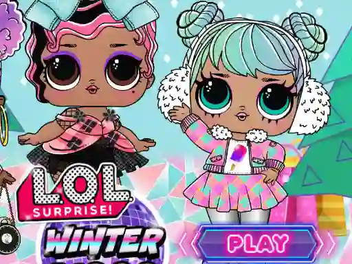 Baby Dolls Winter Disco — free online game