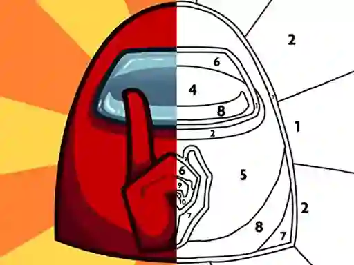 Among Us Them Coloring Book — free online game
