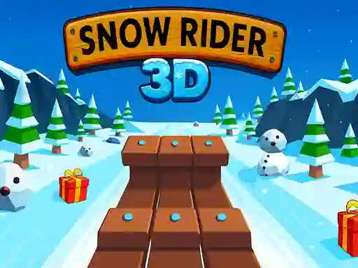 Snow Rider 3D — free online game