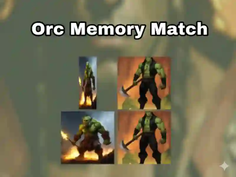Orc Memory Match