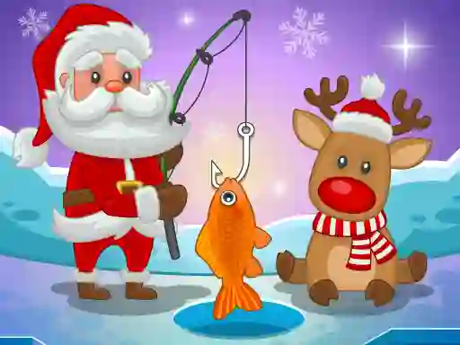 Santa's Christmas Fishing — free online game