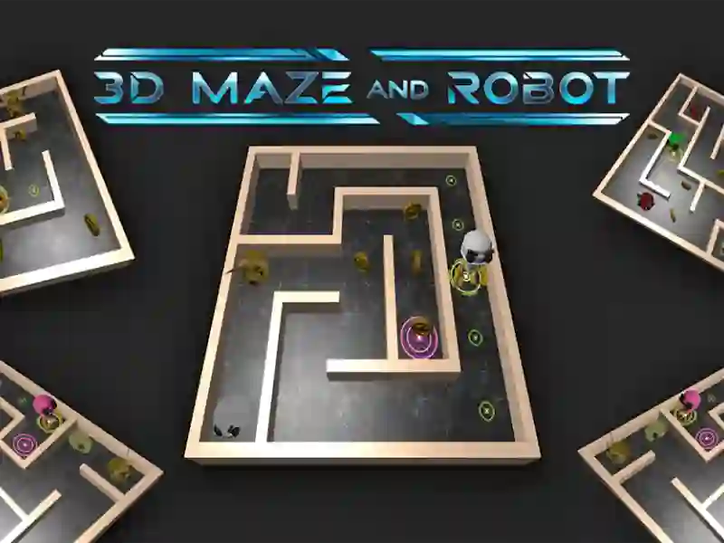 3d Maze And Robot — free online game