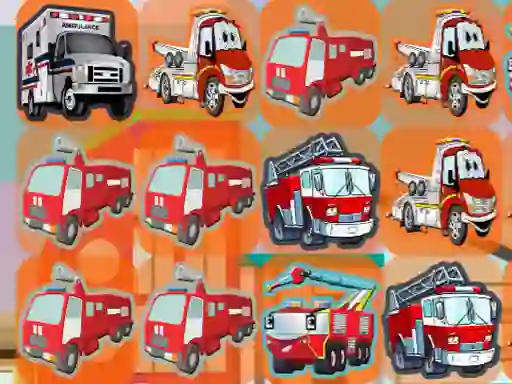 Lojë Emergency Trucks Match 3 në internet