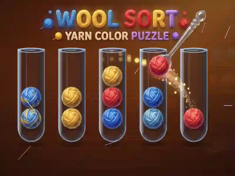 Wool Sort Yarn Color Puzzle