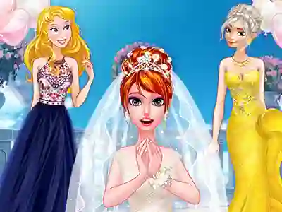 Princesses Wedding Crashers — free online game