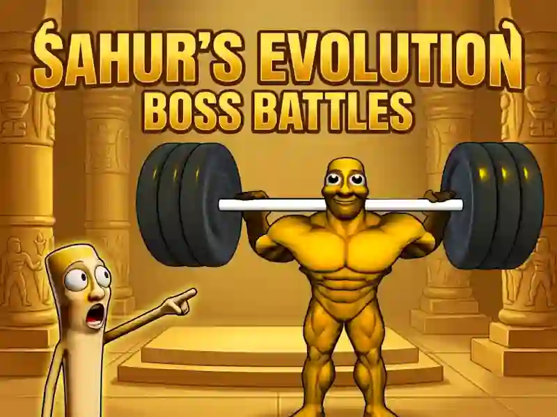 Игра Sahur's Evolution Boss Battles онлајн