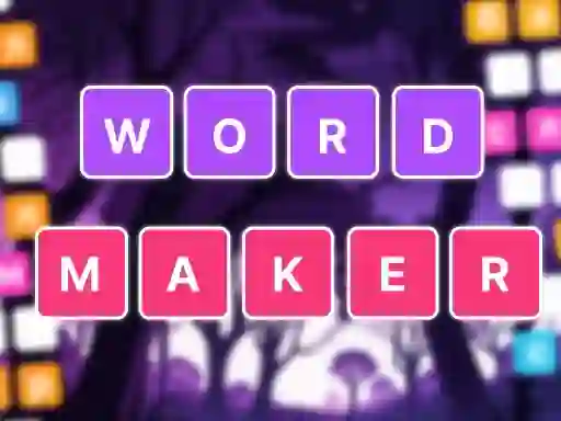 Word Maker — free online game