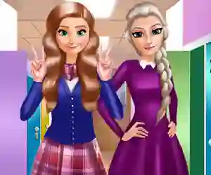 Sisters Back to School — free online game
