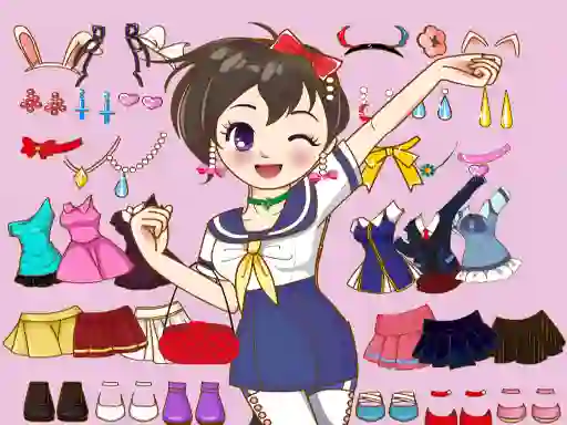 Anime Dress Up Mania — free online game