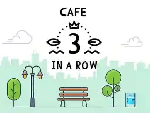 Cafe 3 in a Row — free online game