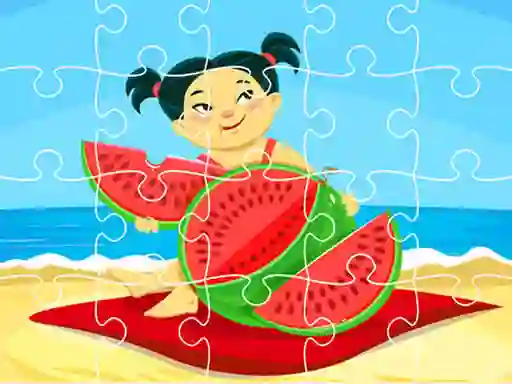 Summer Foods Jigsaw — free online game