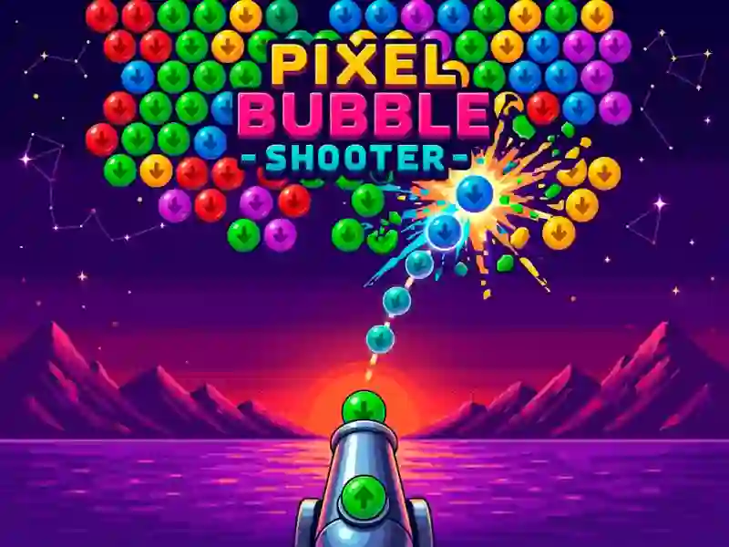 Pixel Bubble Shooter — jogo online grátis