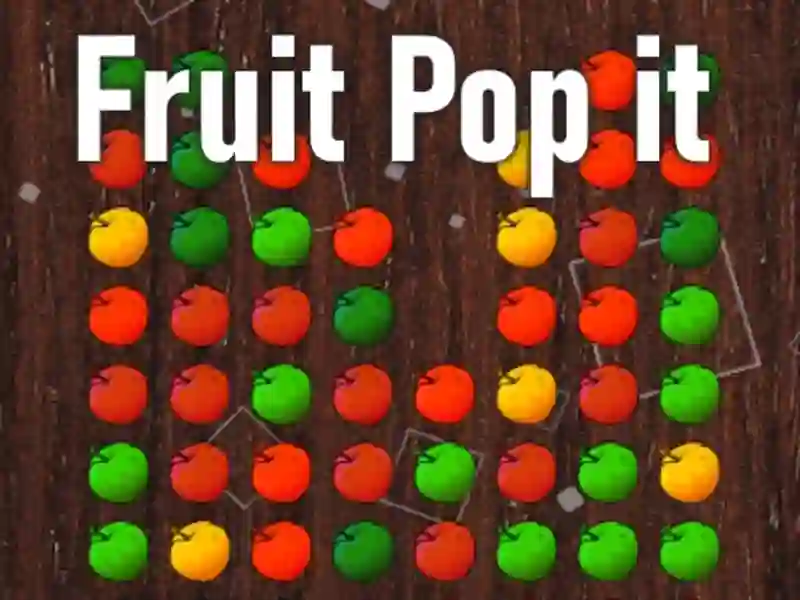 Fruit Pop it