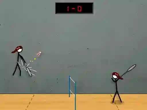 Stick Figure Badminton 2 — free online game