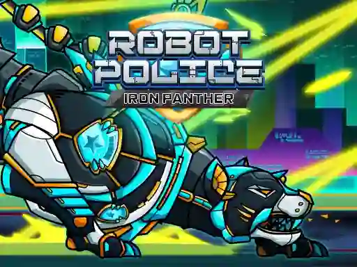 Robot Police Iron Panther — free online game