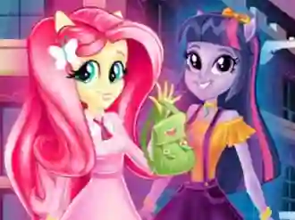 Equestria Girls First Day at School — free online game