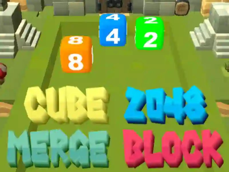 2048 Cube Merge Block