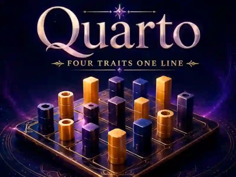 खेल Quarto Four Traits One Line ऑनलाइन